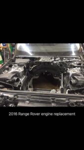 2016 Range Rover engine replacement